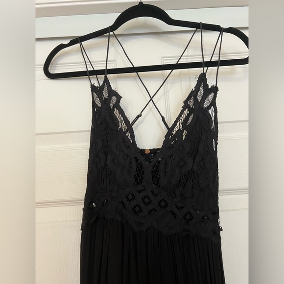 FREE PEOPLE
Adella Lace Trim Midi Dress - Picture 6 of 15